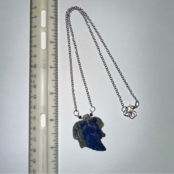 Sodalite 1.5” pendant on the 9” chain - Picture 3 of 3